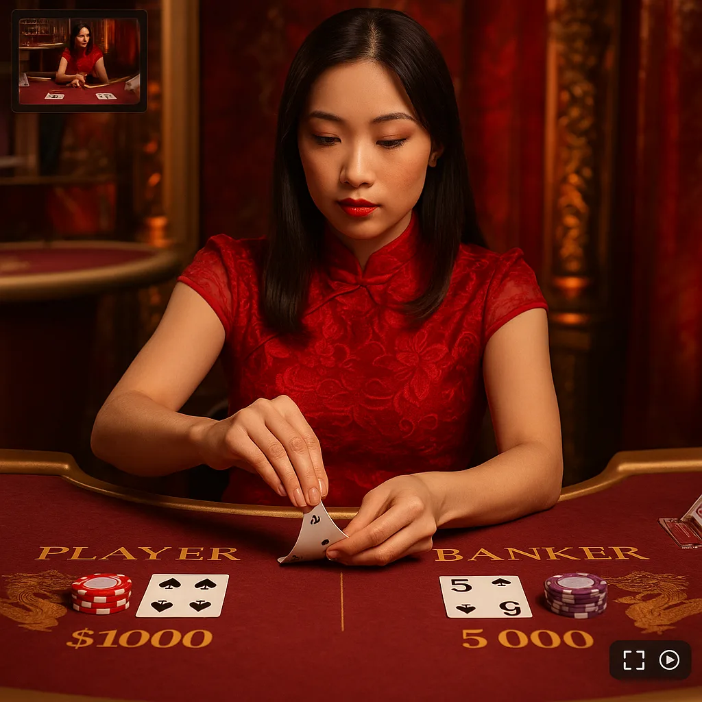Simsinos - Live Baccarat - Tables VIP