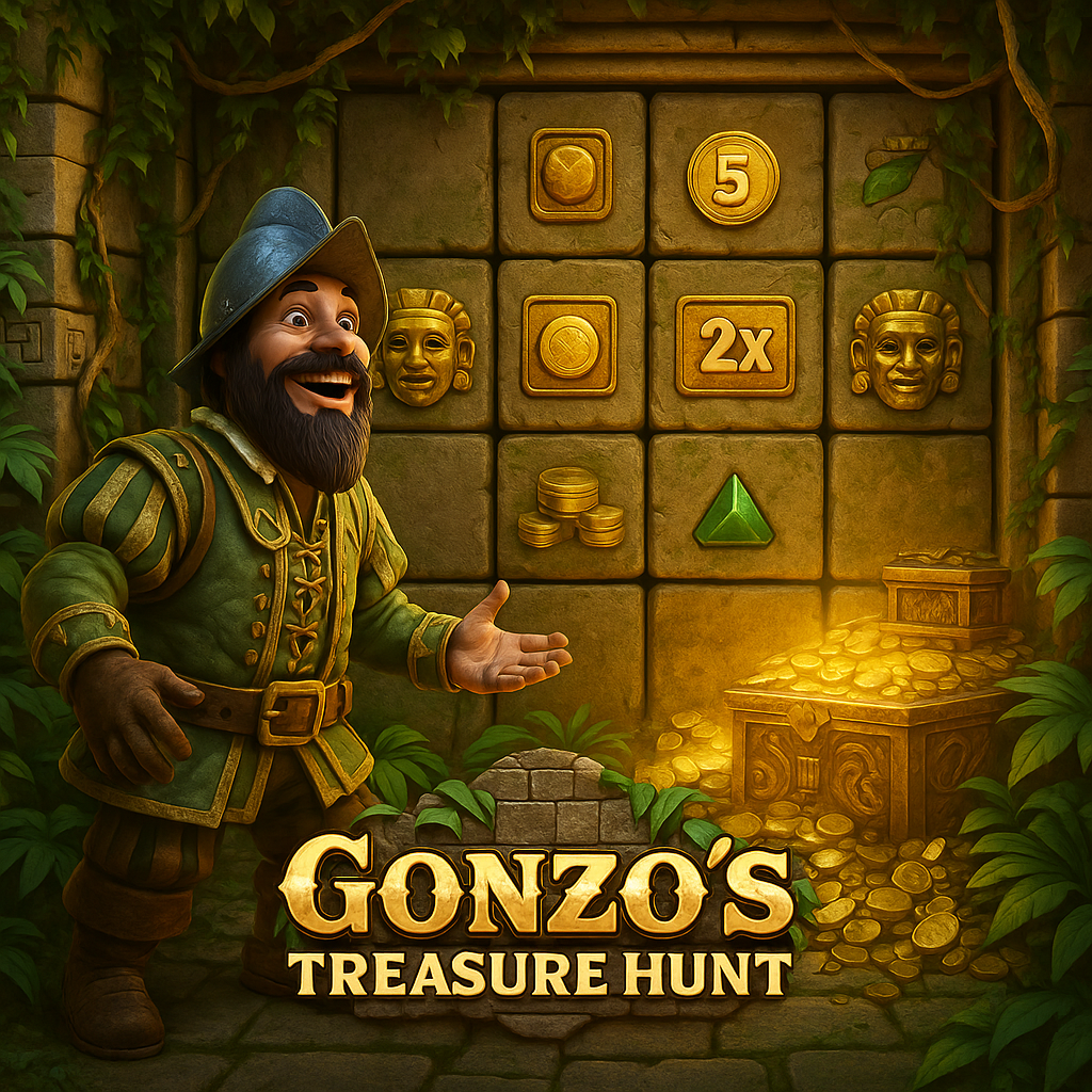 Simsinos - Gonzo's Treasure Hunt Live Game - NetEnt